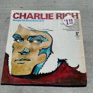 Charlie Rich Vinyl Record - Songs for Beautiful Girls